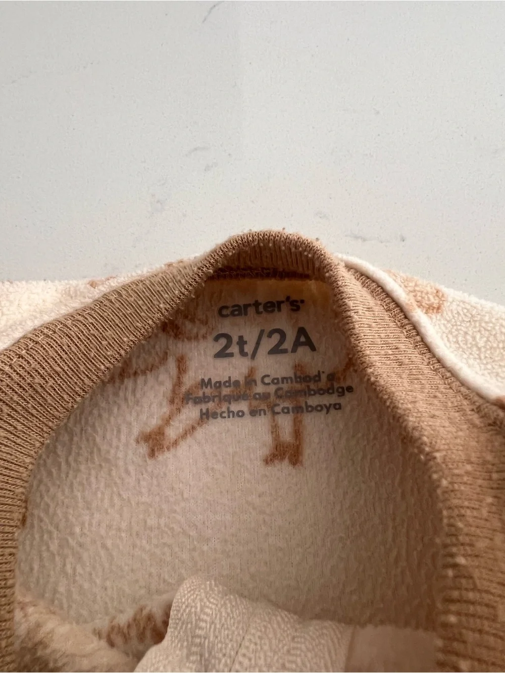 Carter’s Fleece Footed Pajamas Cows